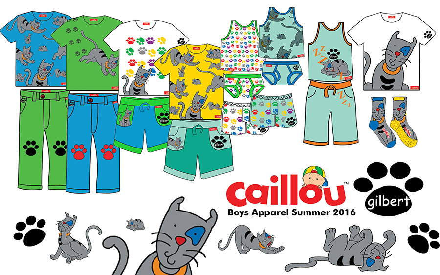 2015 Caillou Softline Boys Gilbert